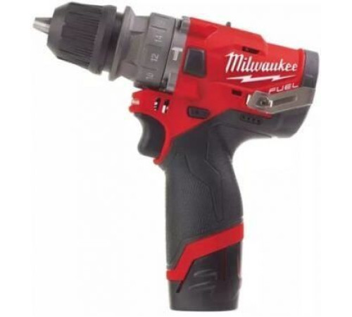 Ударная дрель-шуруповерт Milwaukee M12 FPDX-202X 4933464136 с 2-мя АКБ, кейс