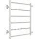 Полотенцесушитель TERMINUS Аврора П6 500x600 с боковым подключением 500, RAL 9003