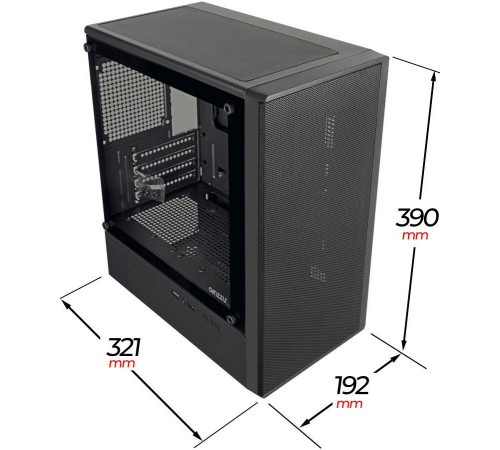 Корпус Ginzzu CL401