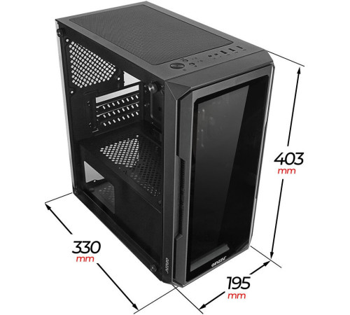 Корпус Ginzzu CL590