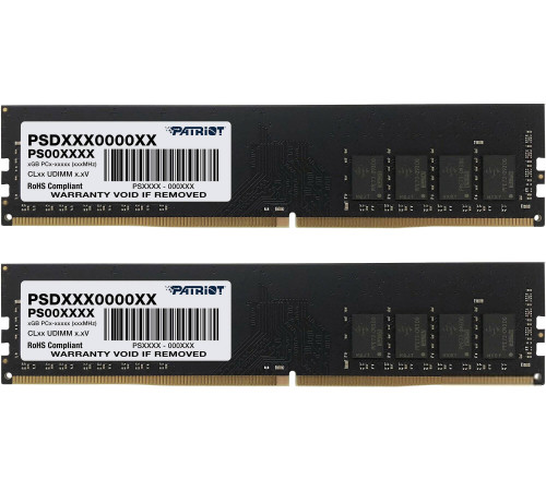 Оперативная память Patriot Signature Line 2x16GB DDR4 PC4-25600 PSD432G3200K