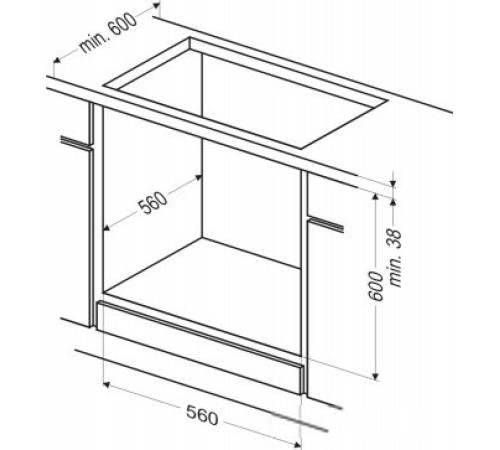 Электрический духовой шкаф Hansa BOEI64111