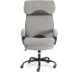 Офисное кресло TetChair Duke metal BL велюр, серый
