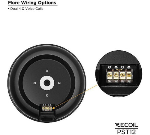 Корпусной пассивный сабвуфер Recoil PST12