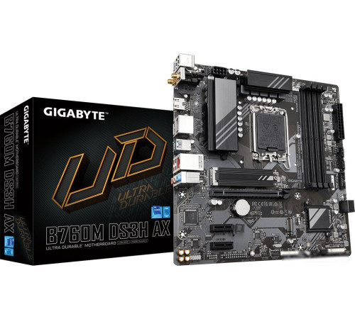 Материнская плата Gigabyte B760M DS3H AX rev. 1.x