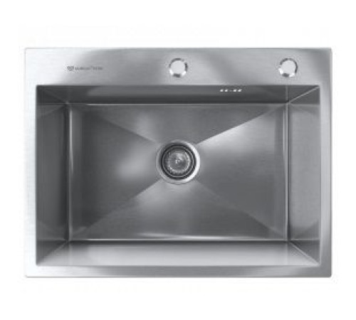 Кухонная мойка Ulgran Steel 60x45 брашированная сталь