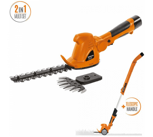 Кусторез + ножницы Daewoo Power DAHT 1212Li Set с 1-им АКБ