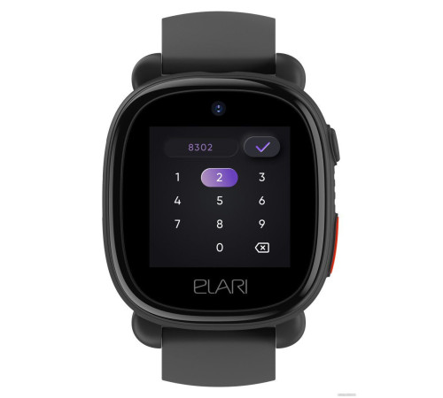 Детские умные часы Elari KidPhone 4G Lite черный