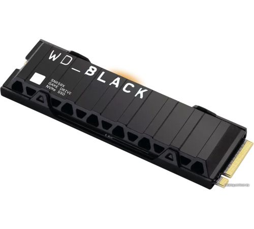 SSD WD Black SN850X NVMe Heatsink 4TB WDS400T2XHE