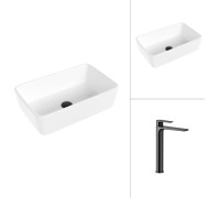 Умывальник Lauter 21674A + Reef 21CK8678BS