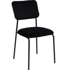 Стул AksHome Rain черный велюр HLR-66/черный