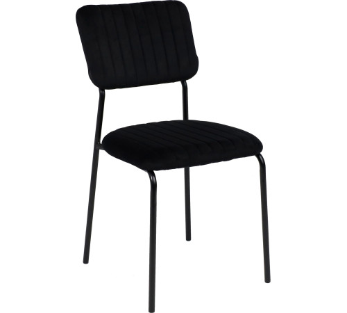 Стул AksHome Rain черный велюр HLR-66/черный