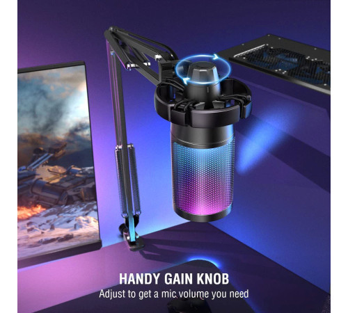Проводной микрофон FIFINE A6T черный