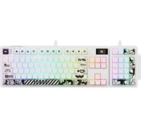 Клавиатура Дарк Проджект KD87A+Numpad G3ms Moonstone, белый