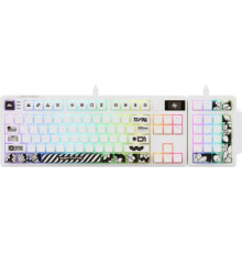 Клавиатура Дарк Проджект KD87A+Numpad G3ms Moonstone, белый