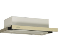 Кухонная вытяжка Elikor Интегра Glass 60Н-400-В2Д нержавеющая сталь/бежевый
