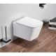 Унитаз подвесной Deante Bau VSS01102B с крышкой Slim Soft-Close белый