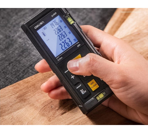 Лазерный дальномер Deli DL4169