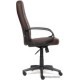 Офисное кресло TetChair СН747 иск. кожа, коричневый