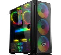 Корпус Soeyi AX1-B10 Tempered Glass