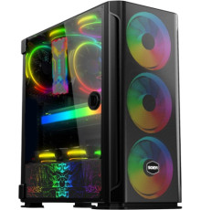 Корпус Soeyi AX1-B10 Tempered Glass