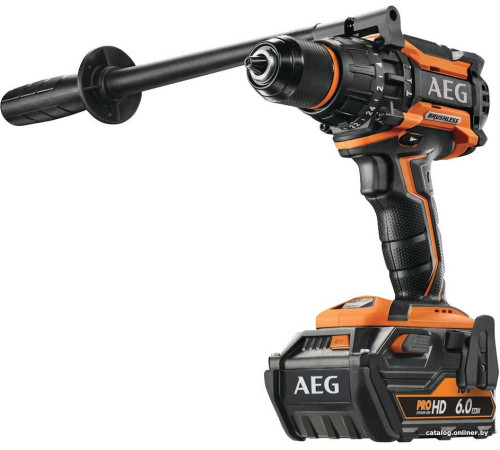 Ударная дрель-шуруповерт AEG Powertools BSB 18BL LI-602C 4935464100 с 2-мя АКБ 6 Ач, кейс