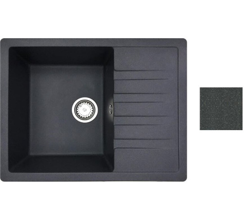 Кухонная мойка БелЭворс Vega L антрацит