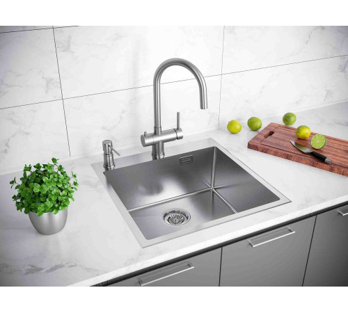 Кухонная мойка Paulmark Kroner Edge PM775151-BS