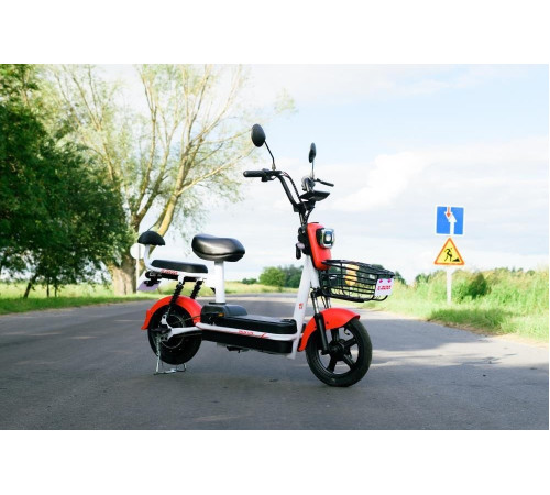 Электроскутер AVM Delta Lite красный