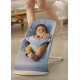 Шезлонг BabyBjorn Bliss Cotton Petal Quilt голубой