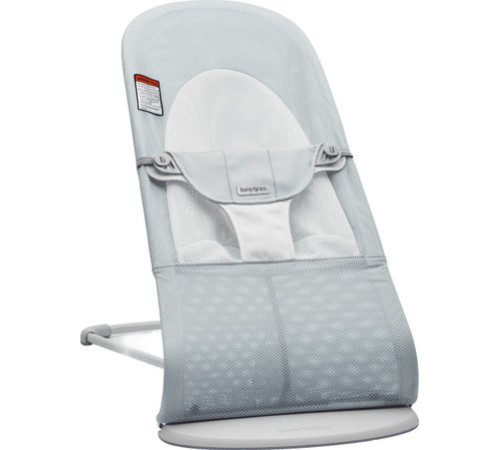 Шезлонг BabyBjorn Balance Mesh 0051.29 silver/white