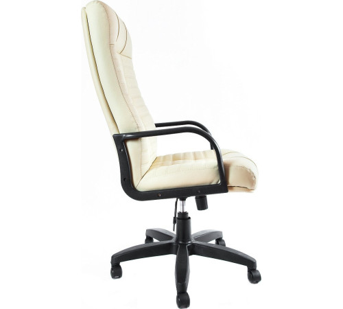 Офисное кресло Деловая обстановка Атлант Стандарт кожа люкс белый