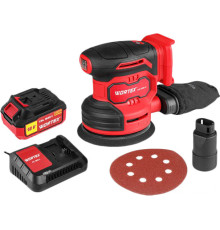 Эксцентриковая шлифмашина Wortex COS 1218-1 E ALL1 1333436 с 1-им АКБ