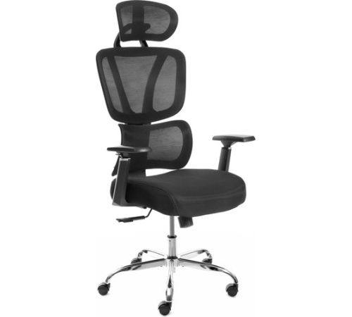 Офисное кресло TetChair Mesh-12HR ткань, черный