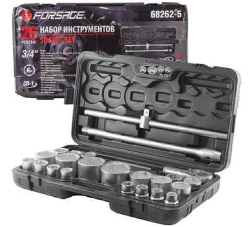 Универсальный набор инструментов FORSAGE F-68262-5 26 предметов