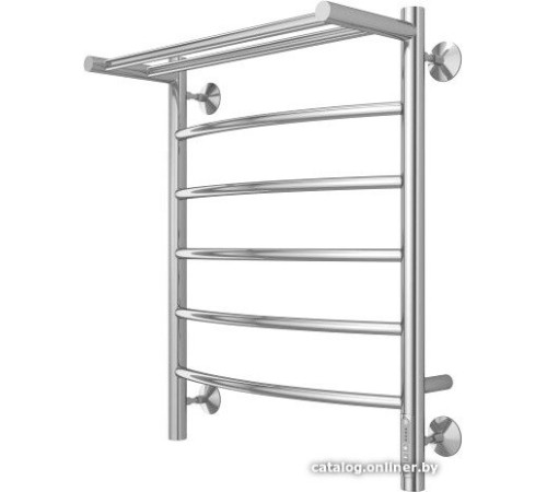 Полотенцесушитель TERMINUS Классик П6 500x650 с полкой бп электро хром