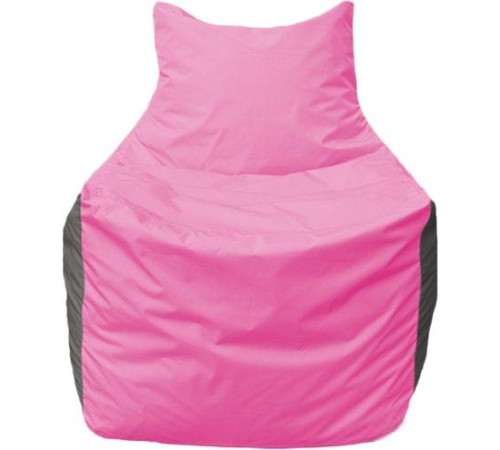 Кресло-мешок Flagman Фокс Ф2.1-187 розовый/темно-серый