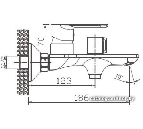 Смеситель Haiba HB60505-8 белый/хром