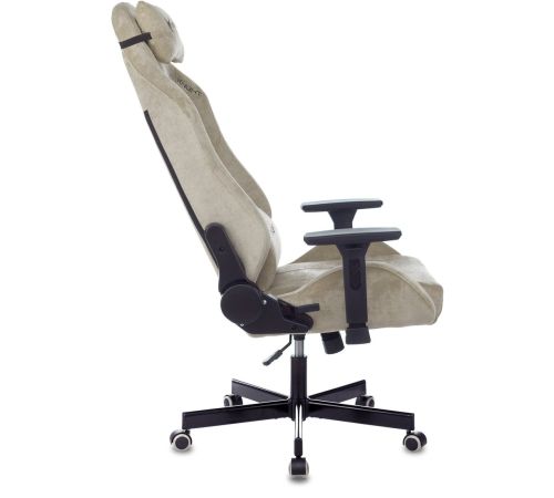 Игровое геймерское кресло Knight N1 Fabric бежевый Light-21