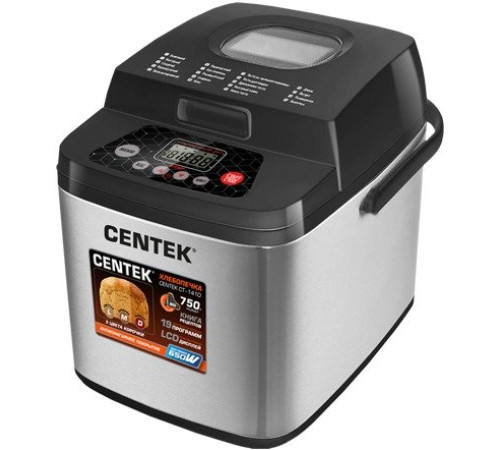 Хлебопечка CENTEK CT-1410 черный
