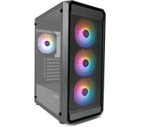 Корпус XASTRA A403 4FRGB черный