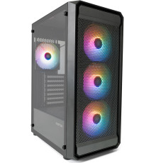 Корпус XASTRA A403 4FRGB черный