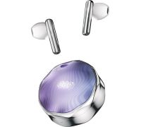 Наушники QCY FairyBuds T21 серебристый/белый
