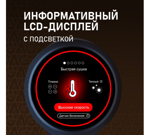 Фен Weissgauff WHD 161 BLDC Infrared Plasma Care