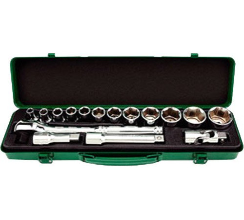 Набор торцевых головок  Toptul GCAD1603 16 предметов