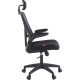 Офисное кресло CHAIRMAN CH633 ткань, черный пластик/черный
