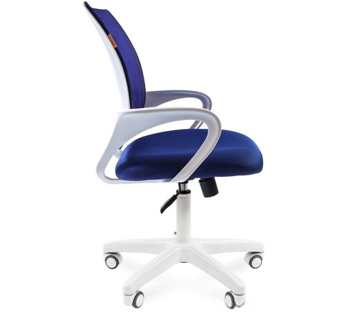 Кресло CHAIRMAN 696 white синий