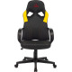 Кресло Zombie Runner черный/желтый