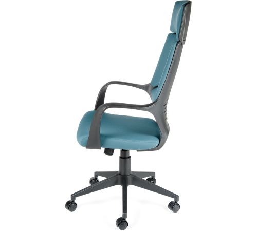 Кресло Norden IQ CX0898H-1-56 черный/бирюзовый