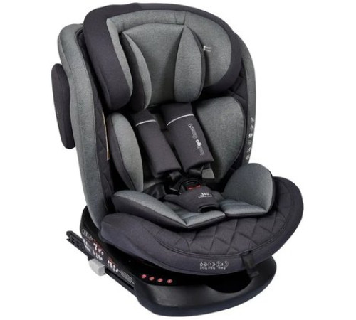 Детское автокресло Indigo Smart Isofix серый